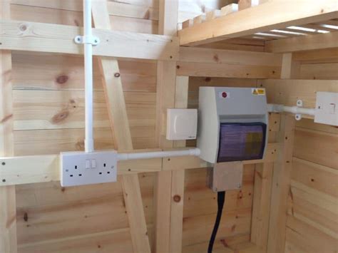 electric box going into shed|running electrical wires to shed.